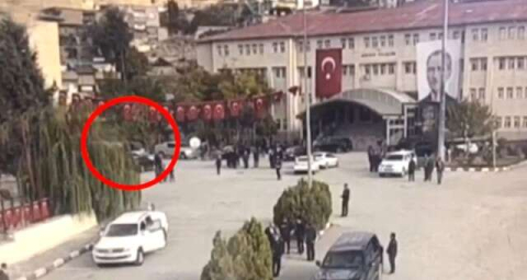 Hain saldırı girişiminin görüntüleri ortaya çıktı!