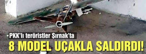 Teröristler bunu da yaptı! Model uçaklarla saldırı girişimi