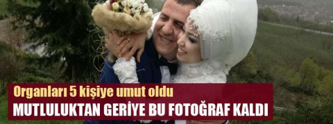 8 aylık evlilikten geriye bu fotoğraf kaldı