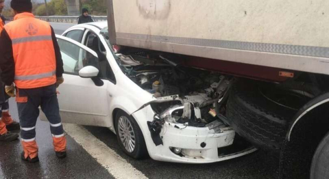 Bu araçtan sağ çıktı, kadran 160’da takılı kaldı