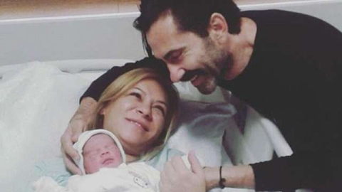 Peker Açıkalın üçüncü kez baba oldu