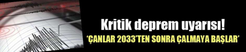 Ünlü profesörden kritik deprem uyarısı! Tarih verdi