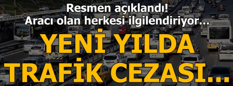 Tüm araç sahiplerini ilgilendiriyor! Trafik cezaları 2019'da ...