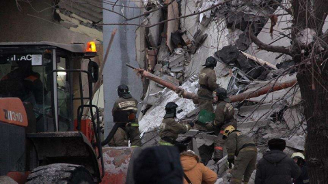 Rusya'da doğal gaz patlaması! Çok sayıda kayıp var