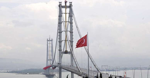 Osmangazi Köprüsü'nün 2019 geçiş ücreti belli oldu!