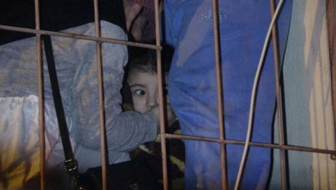 Korku dolu saatler! Kurtarılmayı böyle bekledi