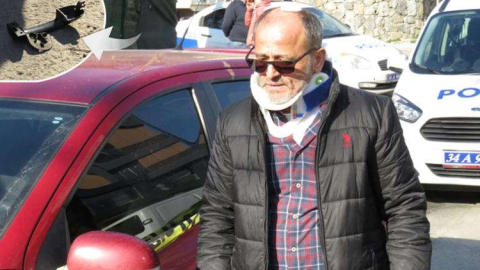 Film gibi tuzak! 'Kapıda asılı kaldım...'