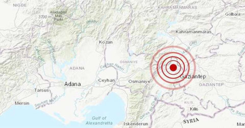 Gaziantep'te korkutan deprem!