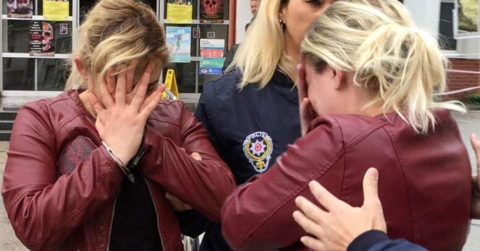 Fuhuştan yakalandı, gözyaşlarına boğuldu