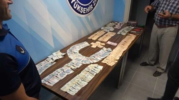 Dilencinin üzerinden çıkan para zabıta ekiplerini şaşkına çevirdi