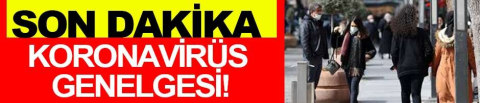 Son dakika koronavirüs genelgesi! Sağlık Bakanlığı yayımlandı
