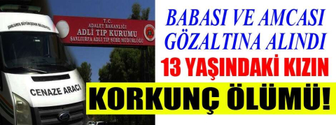 Şanlıurfa'da korkunç olay! 
