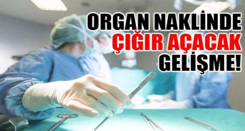 Organ naklinde çığır açacak gelişme