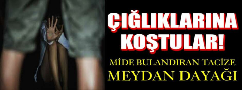 Çığlıklarına koştular!