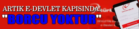 Artık e-Devlet kapısında