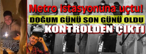 Bursa'da aracıyla alt geçide uçtu