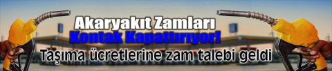 Akaryakıt zamları kontak kapattırıyor!