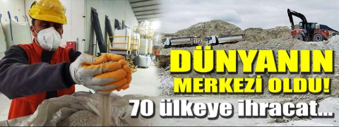 Dünyanın merkezi oldu