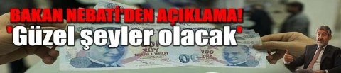 Bakan Nebati'den açıklama
