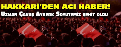 Hakkari'den kahreden haber!