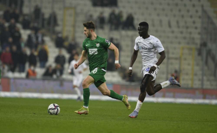 Bursaspor’un en agresif futbolcusu İsmail Yüksek