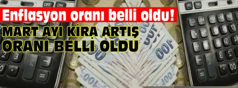 Enflasyon oranı belli oldu!