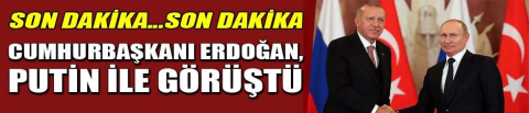Cumhurbaşkanı Erdoğan, Putin ile görüştü