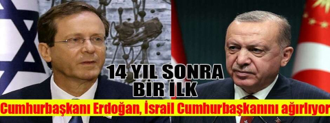 Cumhurbaşkanı Erdoğan, İsrail Cumhurbaşkanını ağırlıyor
