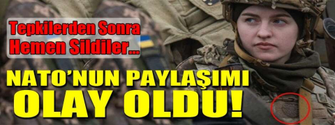 NATO’nun paylaşımı olay oldu!