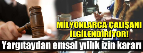 Milyonlarca çalışanı ilgilendiriyor!
