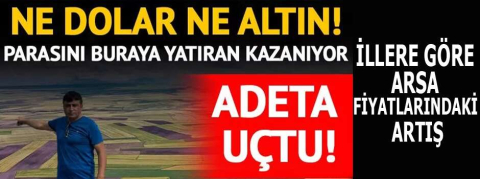 Yüksek konut fiyatları sonrası yatırımcı ona yöneldi! Talep arttı, arsa fiyatları uçtu