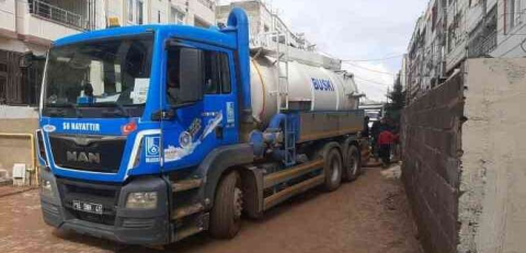 BUSKİ, selin yaralarını sarıyor