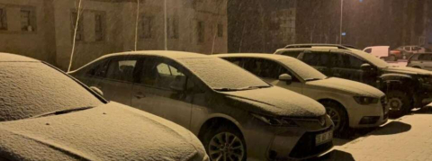 Kars'ta yoğun kar yağışı!