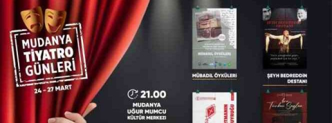 Mudanya tiyatro günleri başlıyor