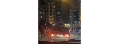 Bursa'da gençlerin tehlikeli yolculuğu 