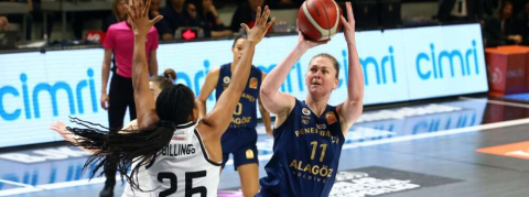 Kadınlar Basketbol Süper Ligi: Beşiktaş: 72 - Fenerbahçe: 90