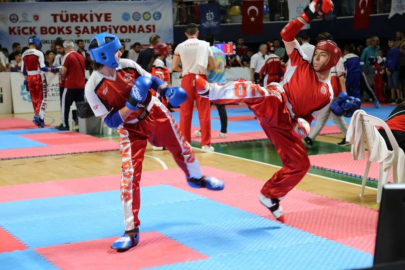 Milli kick boksçu Efe Aydın, Avusturya’da dünya ikincisi oldu