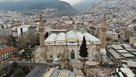Ulu Camii mahyalarında 'birlik' mesajı