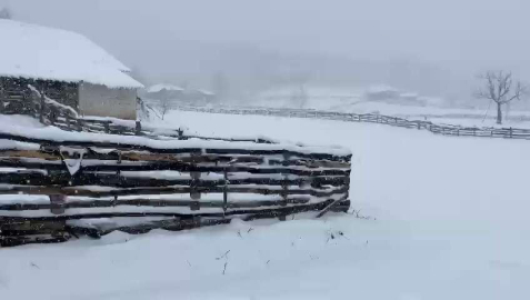 İznik’te mart ayında kar sürprizi