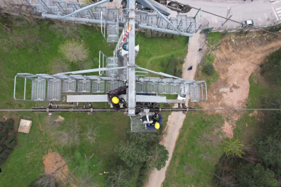 Yüksekte cambazları aratmıyorlar
