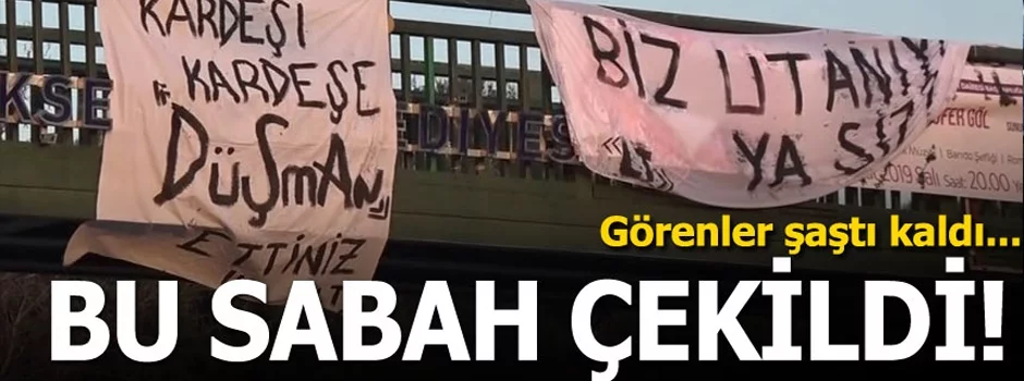 Bursaspor taraftarından eşi benzeri görülmemiş protesto!