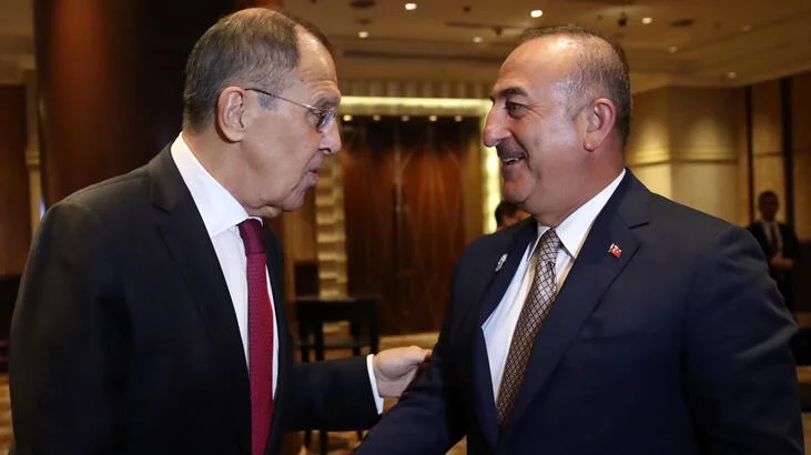 Çavuşoğlu, Rusya mevkidaşı Lavrov ile görüştü