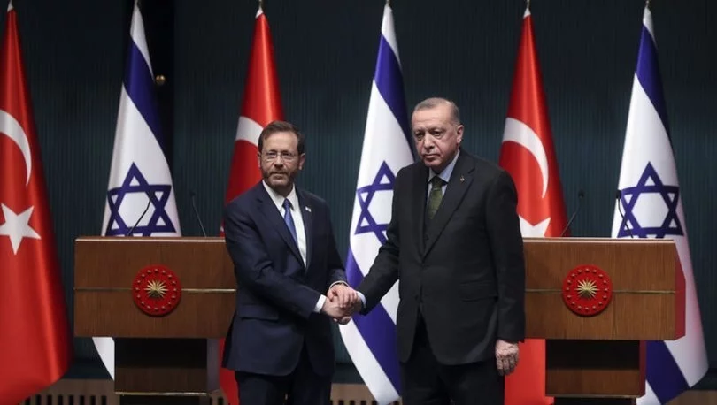 Cumhurbaşkanı Erdoğan İsrail Cumhurbaşkanı Herzog'a depremde gösterdiği destek için teşekkür etti