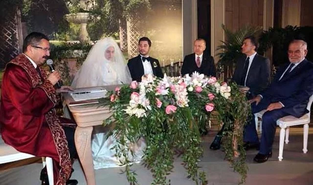 Erdoğan'dan sürpriz nikah şahitliği
