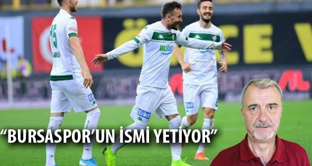 Eski futbolcu Şükrü Tekbudak: “Bursaspor’un ismi yetiyor”
