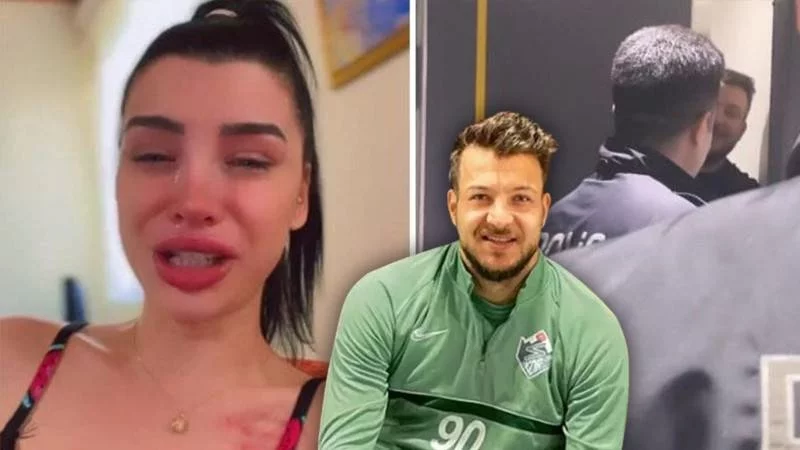 Fenomen yarışmacı Aleyna Eroğlu, futbolcu Batuhan Karadeniz'den şiddet gördüğünü iddia etti