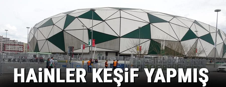 Hainler Konya Büyükşehir Stadyumu'nda keşif yapmış