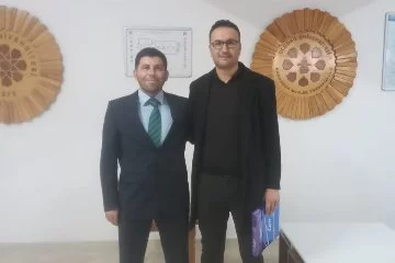 Harmancık Belediye Başkan A.Adayı Ahmet Can nezaket ziyareti yaptı
