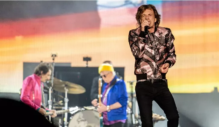 Rolling Stones'un 60'ıncı yıl konserini 65 bin kişi izledi